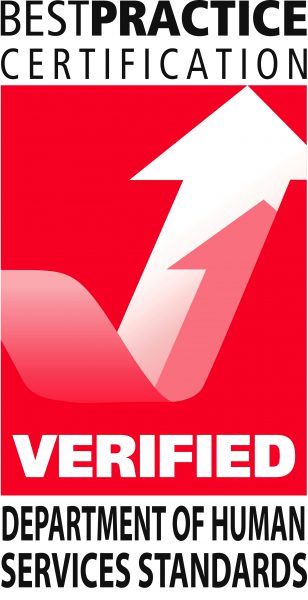 Best Practice Certification Verfied Department of Human Services Standards